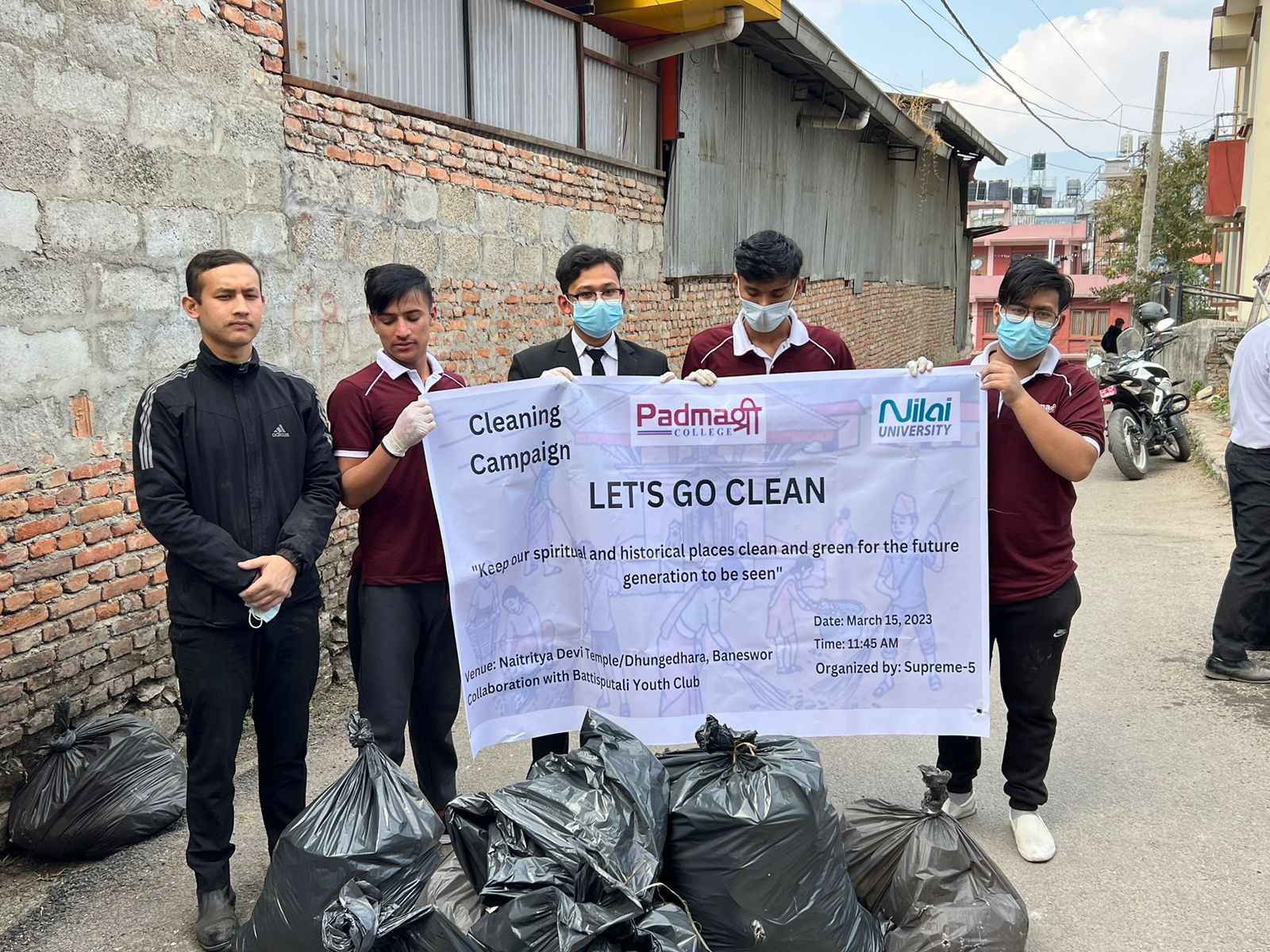 Community Service - Cleanliness