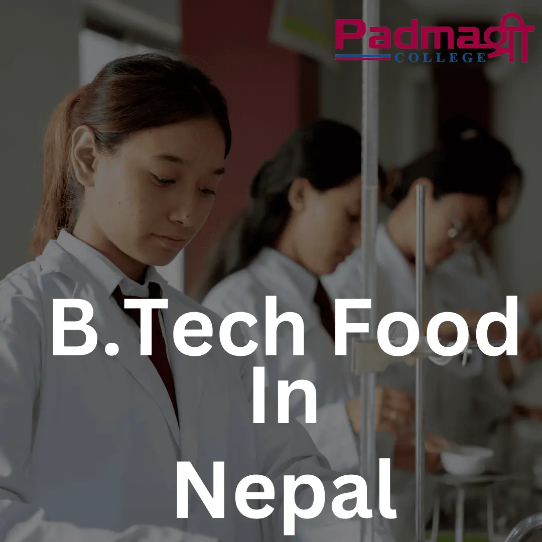 B.Tech (food) IN NEPAL